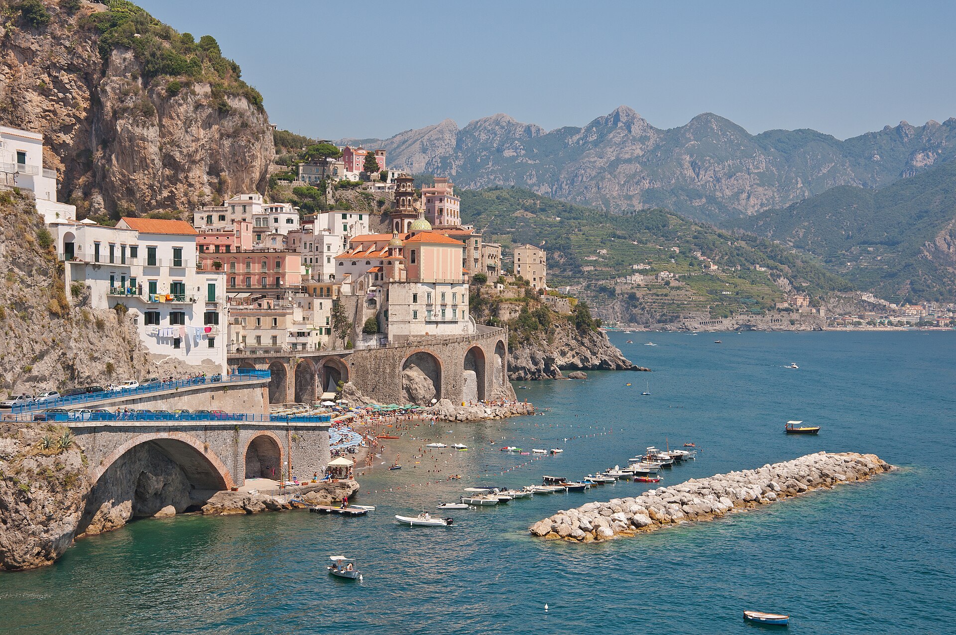 Amalfi kust vakantie vliegen